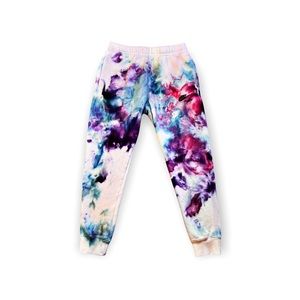 Nike Joggers Custom Tie Dye Small